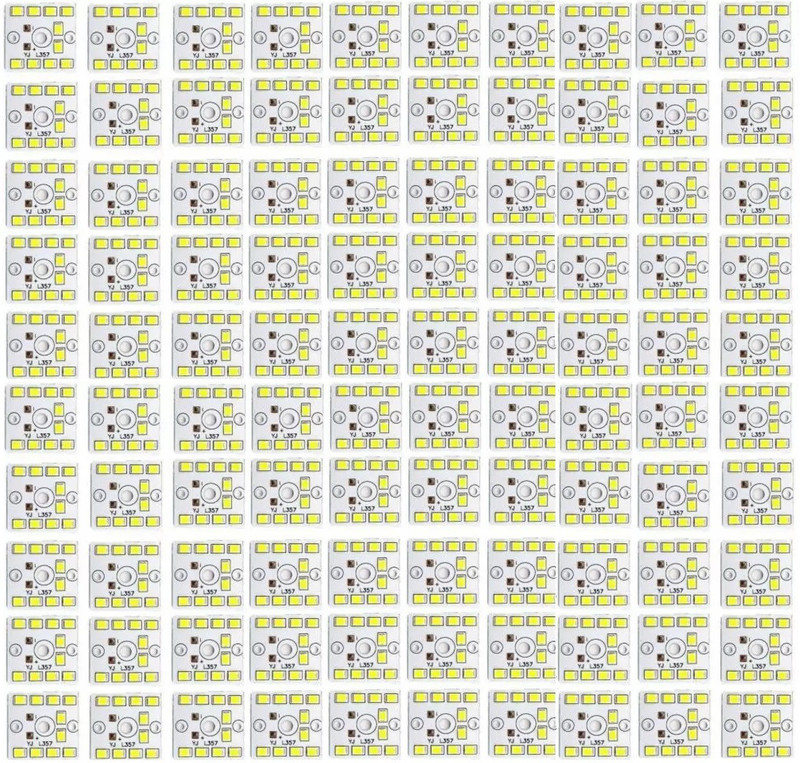 3REE 9W MCPCB PACK OF 100 LED RAW MATERIAL Electronic Components Electronic Hobby Kit