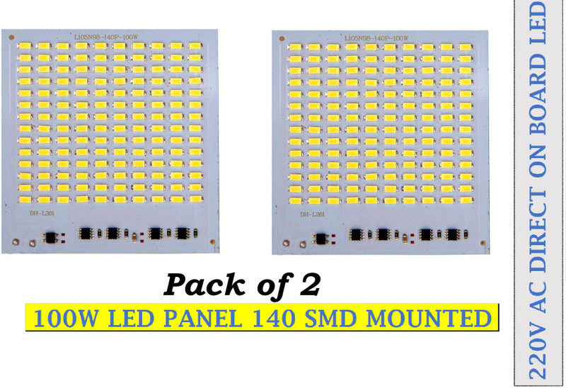 SG Flash (Pack of 10) 210 SMD led circuit board kit for 200 watt|Light Board|Led Panel| Electronic Components Electronic Hobby Kit
