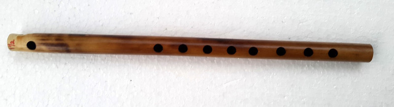 Zen Carnatic Venu Flute,"D" scale, South Indian Venu Flute Bamboo Flute(48 cm)
