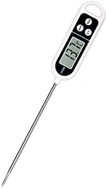 uptodatetools WaterProof Digital Kitchen Cooking Food Meat Pen Type Probe Temperature Tester Meter Barbecue BBQ Gas Oven High Precision LCD Display Instant Read Stainless Steel Instant Read Thermocouple Kitchen Thermometer Instant Read Thermocouple Kitchen Thermometer