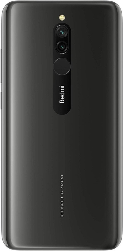 Itish XIAOMI REDMI 8 Premium Back Panel(ONXY BLACK)