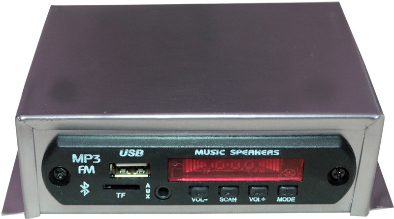 SHOPDAY 12 V DC 39 W AV Control Receiver(Silver)