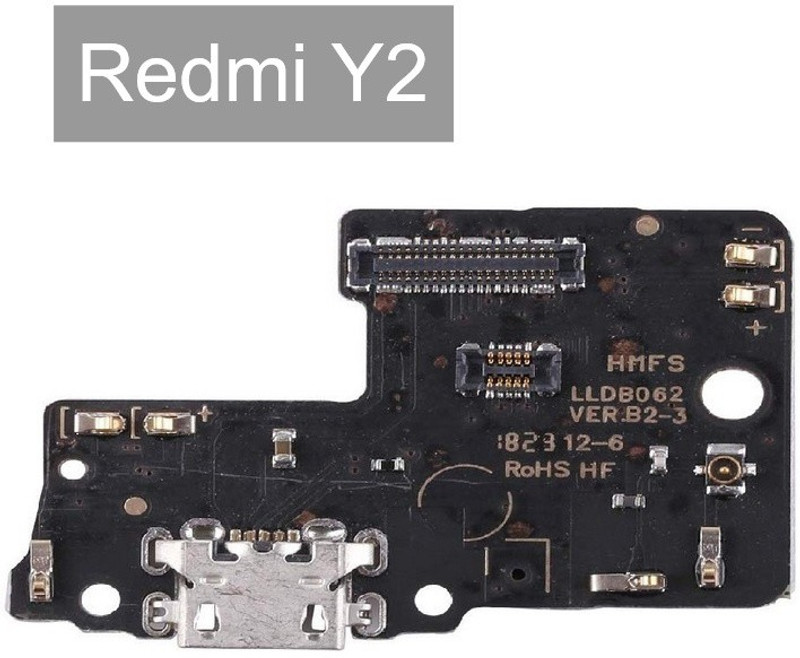 RA Collection USB Charging Port Jack Dock Connector Charging Board Flex Cable Compatible for Redmi Y2 . Charging Connector Flex cable