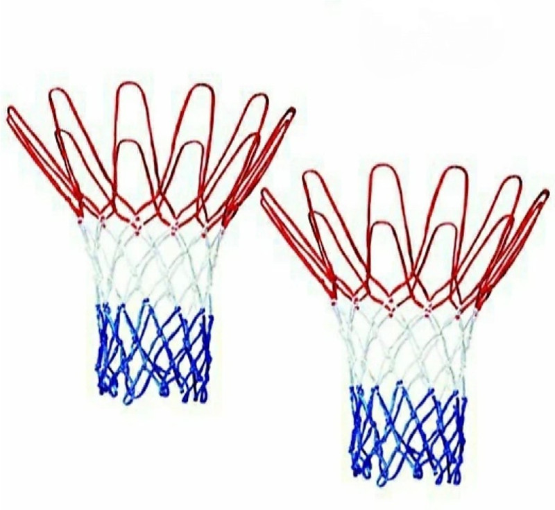 clark HG qality basketball net pack of 2 Basketball Net(Multicolor)