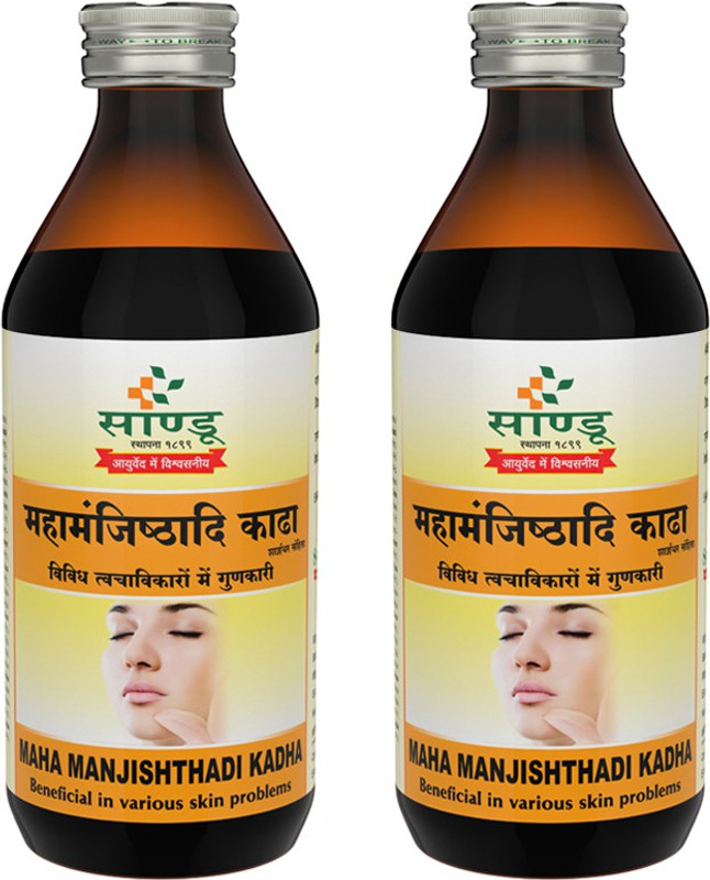 Sandu Mahamanjishthadi Kadha(Pack of 2, 400 ml)