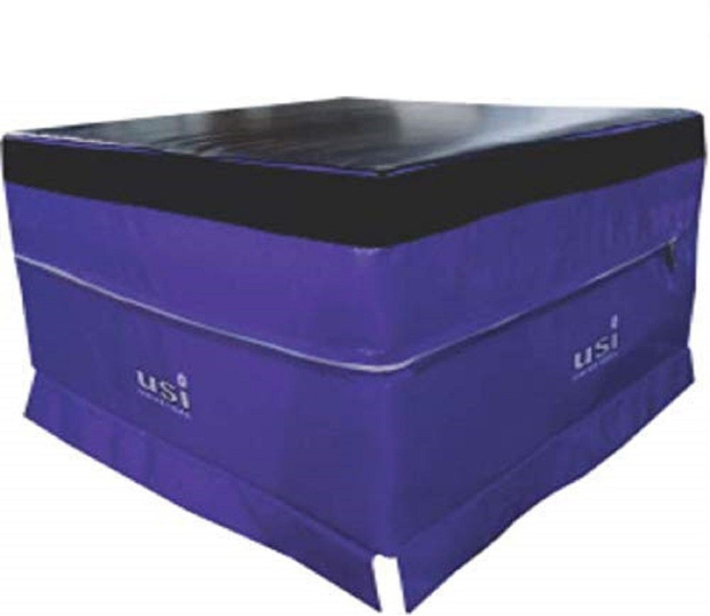 USI UNIVERSAL Soft Plyo Box Jumping Box Plyometric Jump Exercises Home & Gym Cross fit(12 INCHE) Stepper(Multicolor)