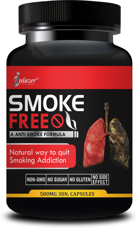 inlazer Smoke Free Capsules Relieved Of Smoke Addiction (Ayurvedic Herbs)(30 Capsules)