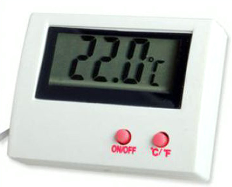 APTECHDEALS Mini LCD digital thermometer sensor wired for Room temperaure/fridges, Indoor Outdoor Portable Pocket LCD Electronic Temperature Meter Tester Instant Read Thermocouple Instant Read Thermocouple Kitchen Thermometer