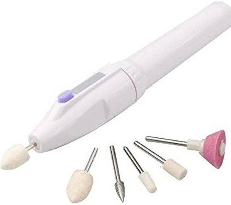 BLAPOXE 5 In 1 Tool Nail Care Electric Machine Kit Grooming Gel Tip Pedicure Automatic Manicure Set(Multicolour)