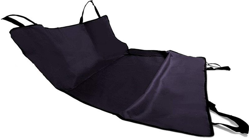 BLAPOXE Car Back seat Cover for Dog/pet Travel Car Accessories Waterproof Cover Scratch Proof car Back seat Cover(Multicolour) Bench Pet Seat Cover(Black Waterproof)