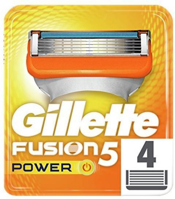 Gillette Mach 3 Manual Shaving Razor Blades - 2 X 2= 4 (4 Cartridge)(Pack of 2)