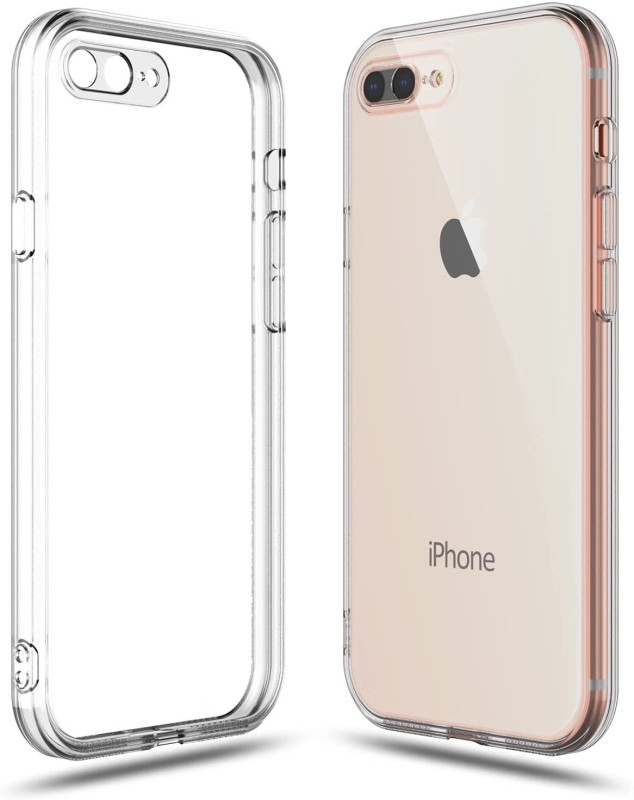 Maxpro Bumper Case for Apple iPhone 7 Plus, Apple iPhone 8 Plus(Transparent, Dual Protection)