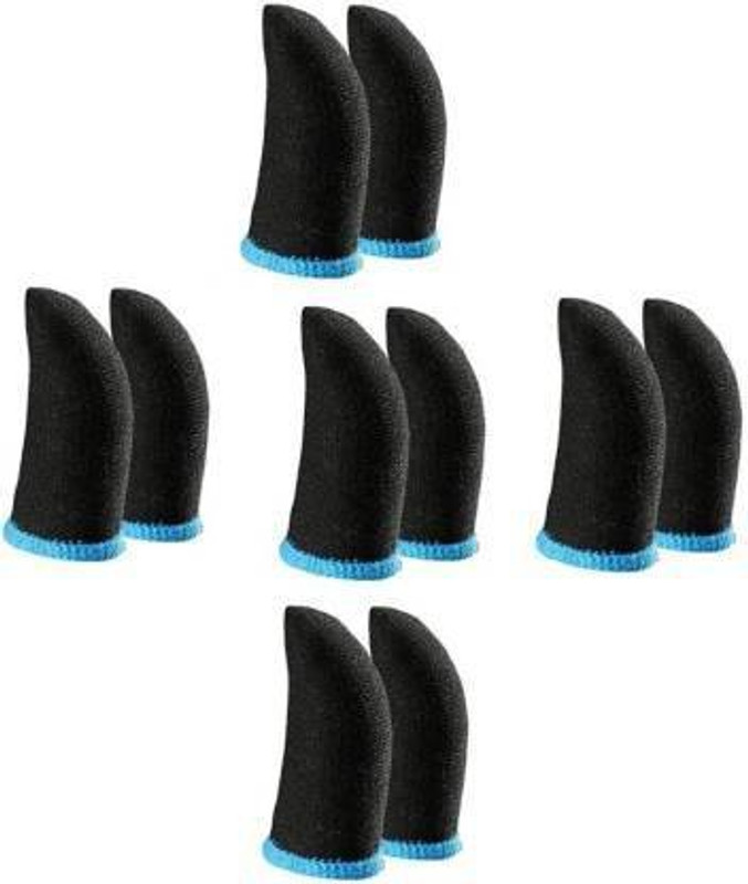 menaso Good Looking Pubg Anti-Slip Thumb Sleeve, Increase Your Gaming Score Finger Sleeve(Pack of 12)