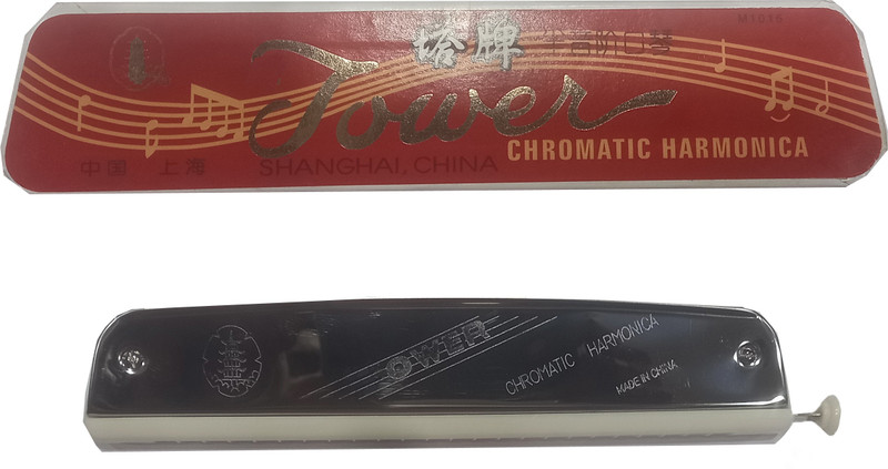 JAMMIN C tune 48 holesdual note harmonica/mouth organ(silver)