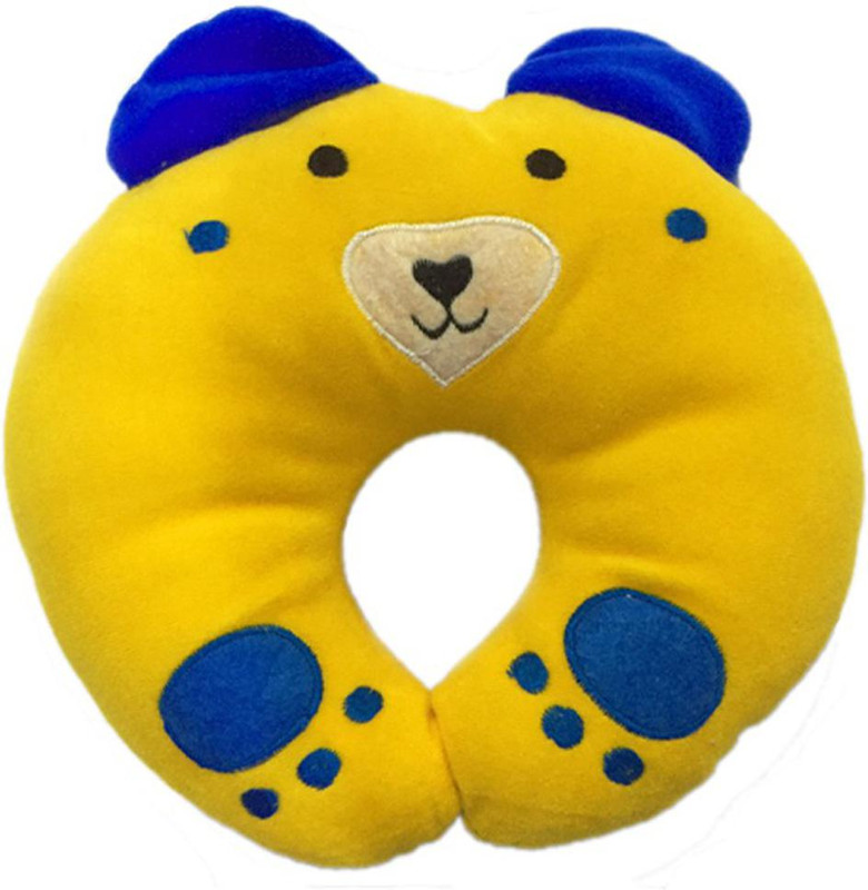 Chinmay Kids Cotton Baby Pillow Pack of 1 Toons & Characters(Yellow)