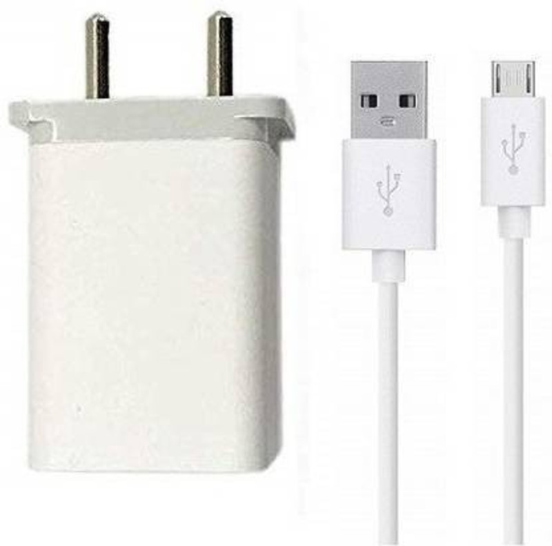 Timyka Wall Charger Accessory Combo for Realme 1, Realme 2, Realme 2pro, Realme 3, Realme 3 Pro, Realme 3i, Realme C1, Realme C1, Realme C2, Realme U1, Realme X Lite, Mobile Charger | Travel Battery Power Charger | High Speed Charger with 1 M Micro USB Charging Data Cable(White)