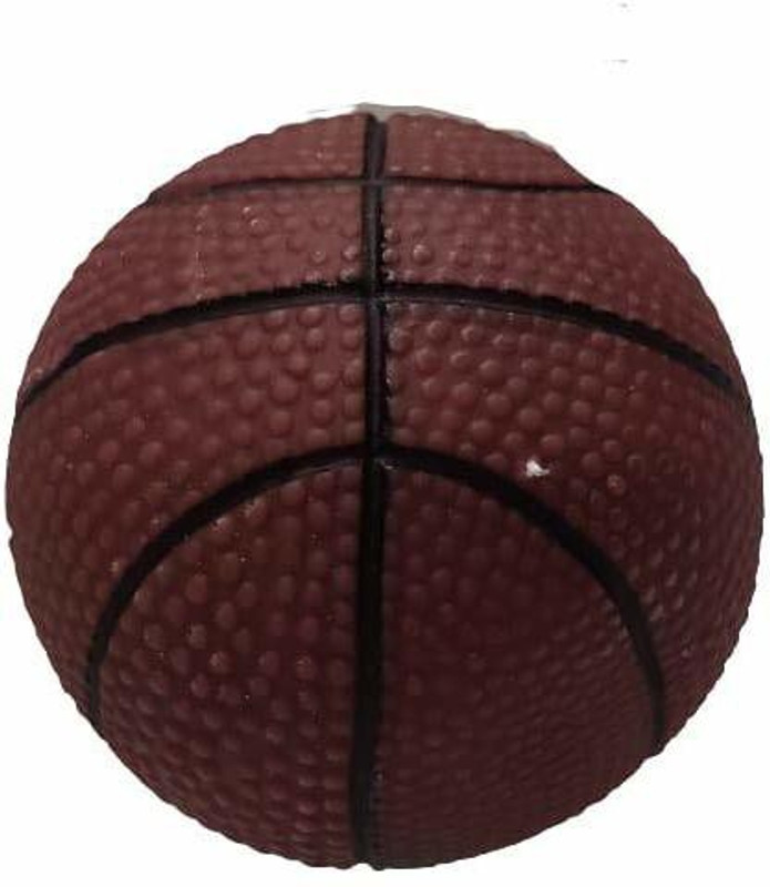 Rvpaws Pets Face Print Squeaky Rubber Interactive Toy For Puppies and Small Dogs - 1Pcs Rubber Ball For Dog