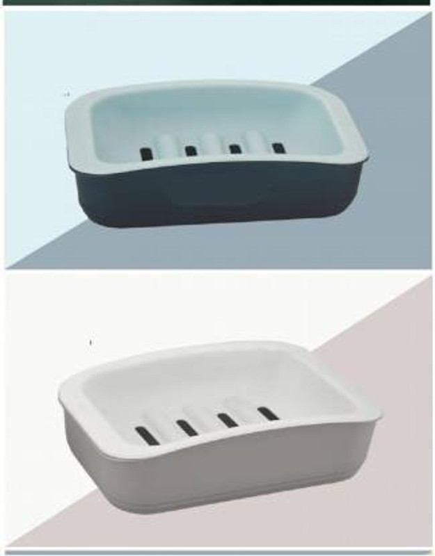 Hopedwell Ocean Plastic soap dish (Grey)(Multicolor)