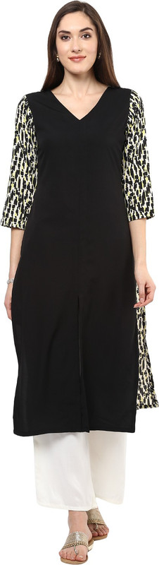 Shakumbhari Women Solid Straight Kurta(Multicolor)