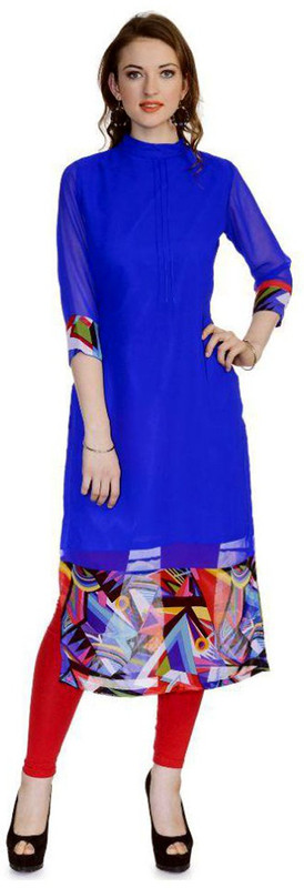 AAINU COLLECTION Casual Geometric Print Women Kurti(Multicolor)