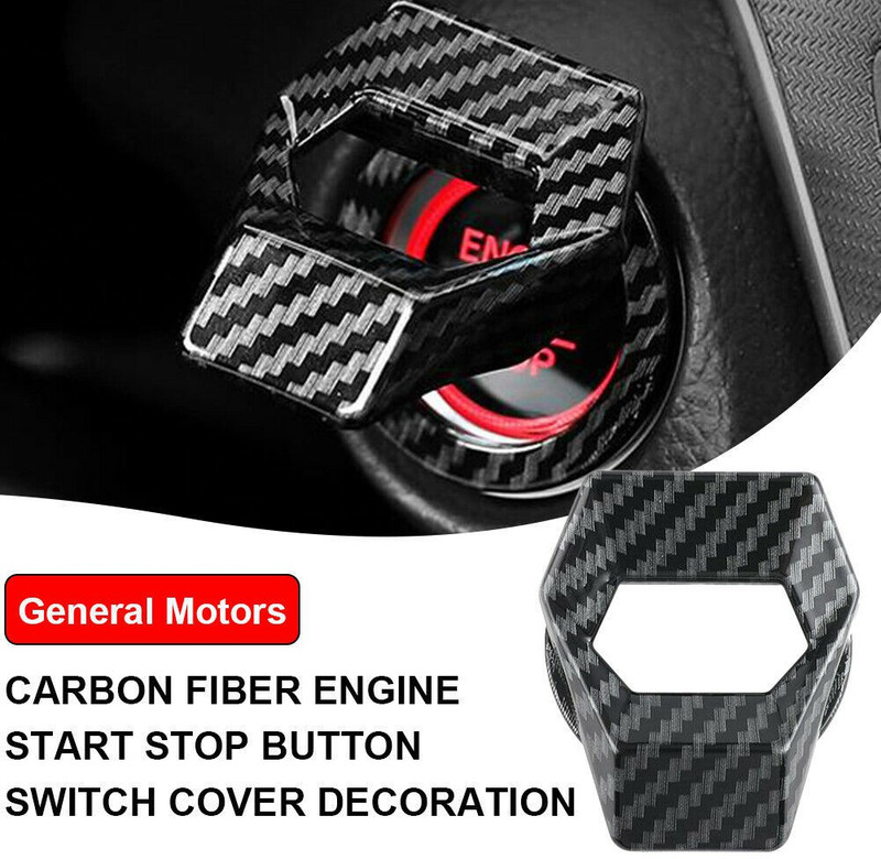 PRTEK Universal Engine Start/Stop Push Button Cover Aluminum Alloy Car Power Control Trim Universal for cars Car Inverter