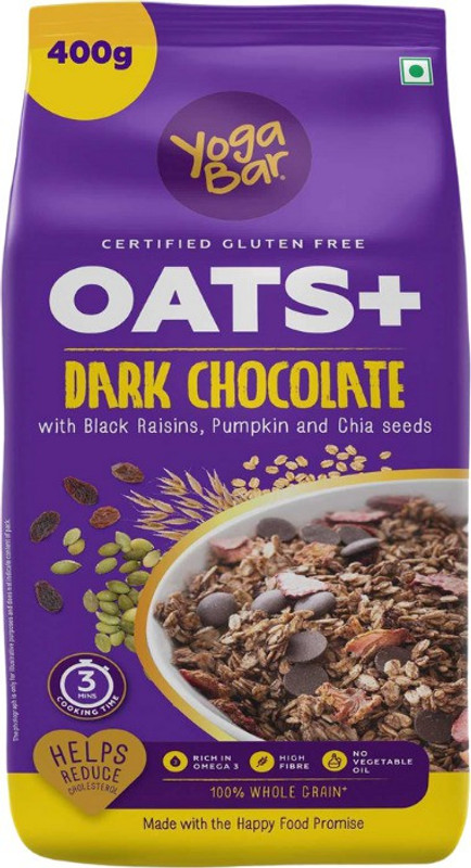 Yogabar Super Oats Dark Chocolate Pouch