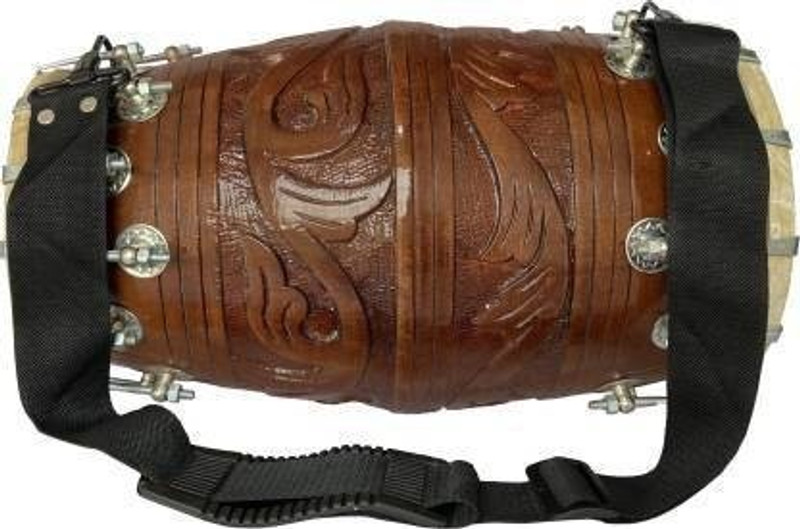 AMROHA ENTERPRISES NUT AND BOLT Nut & Bolts Dholak INSTRUMENT-350 Nut & Bolts Dholak(Brown)