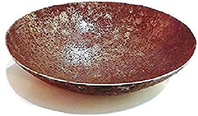shri gaurangi Iron Mixing Bowl Iron Tadka Bowl Mehndi Mixing Bowl Henna Bowl Wok Kadai in Iron - 1 Piece(Pack of 1, Multicolor)