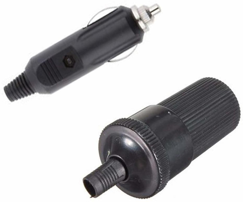 uptodatetools Socket 1 Pair Car Cigarette Lighter Socket (12V~48V) Male Female Car Cigarette Lighter(1)