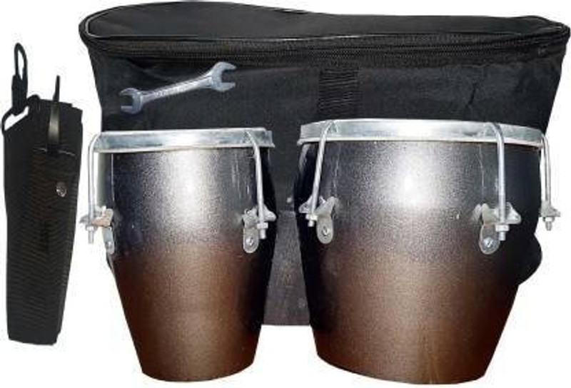 AMROHA ENTERPRISES Full tool Kit GB-FK 2136 Wooden Bongo-1454 Wooden Bongo(16 cm, 14 cm)