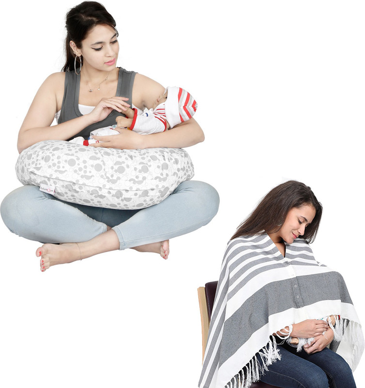 Lula Mom Breastfeeding shawl and pillow for baby Breastfeeding Pillow