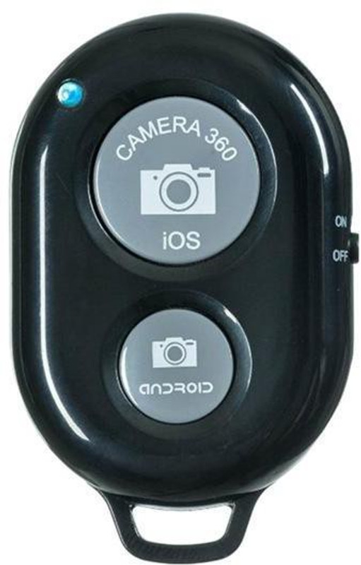 Zaptin Wireless Bluetooth Shutter Button Selfie Remote Supported iOS & Android Camera Remote Control  Camera Remote Control(Multicolor)