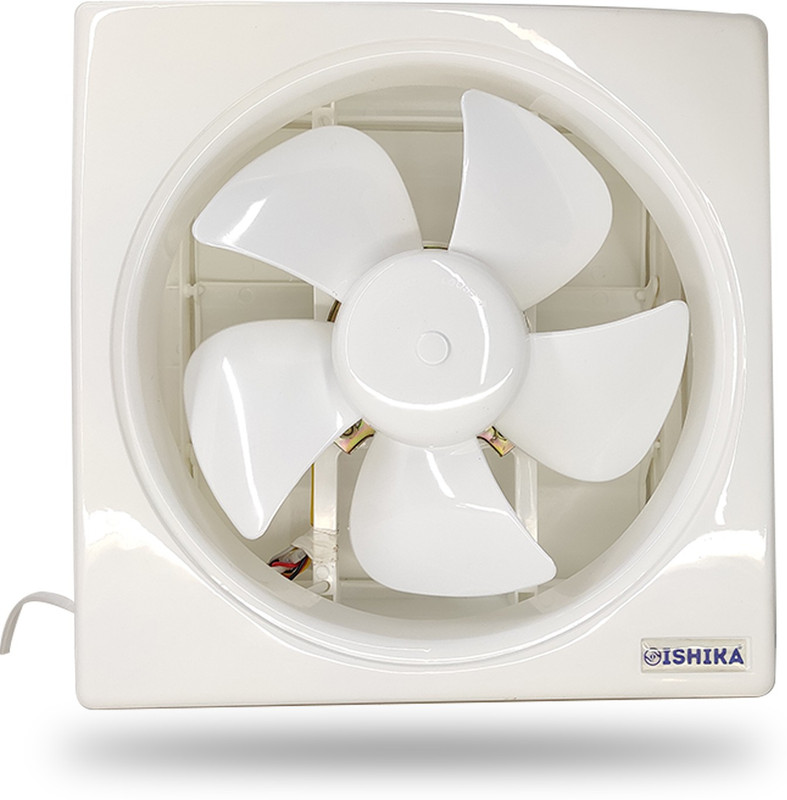ishika VENTI-001-WHITE-6INCH 150 mm Exhaust Fan(WHITE)