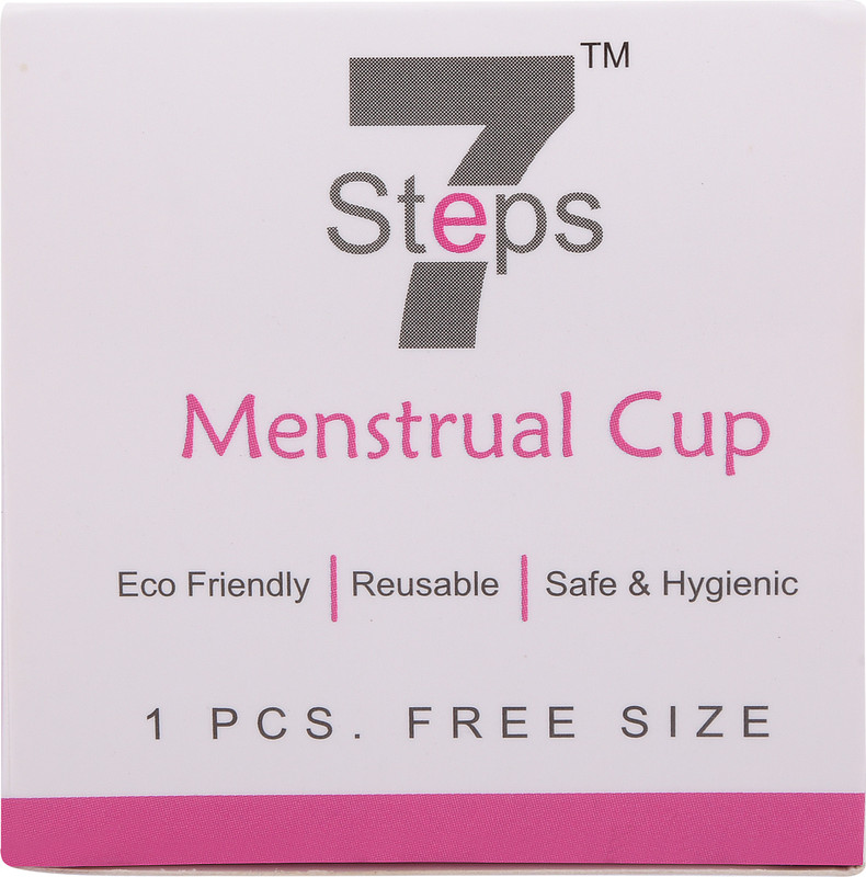 Seven Steps Medium Reusable Menstrual Cup(Pack of 1)