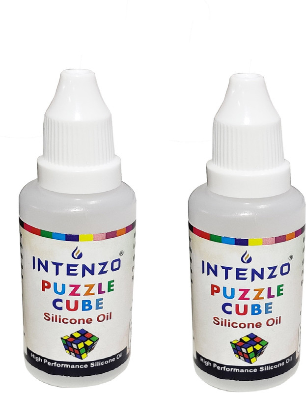 intenzo Silicone Lubrication Oil for Puzzle Cube Toy Accessory Manual Pump(30 g Pack of 2)
