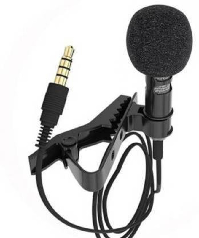 Hunky Clip Microphone A15 COLLAR MIC Cable Protector(Black)