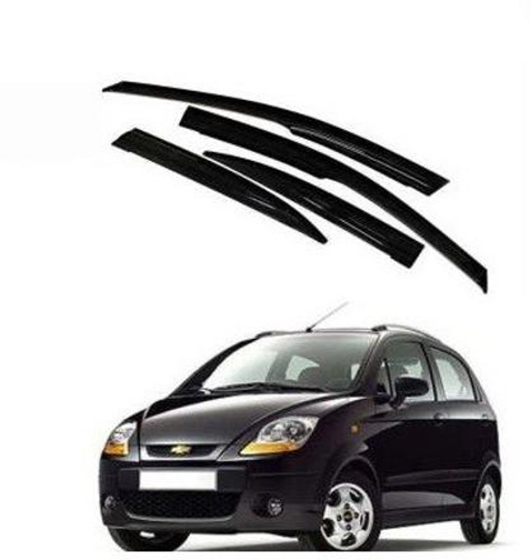 ASRAUTO For Front, Rear Wind Deflector(Chevrolet Spark)