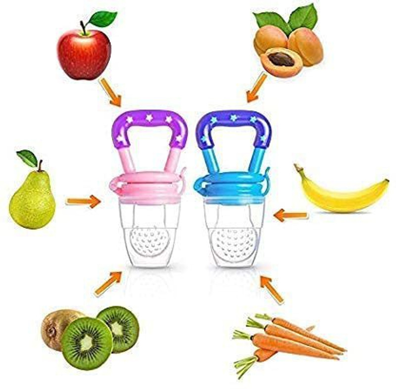 AARADHYAM fruit BABY FRUIT PACIFIER Bunny Food & fruit nibbler PACK-1 Feeder(Multicolor)