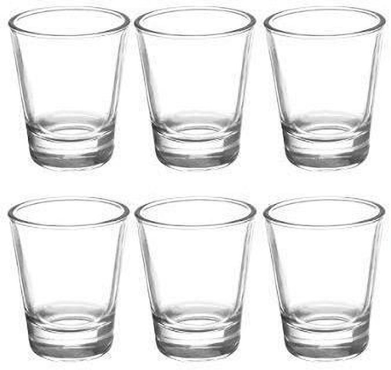 AGAMI (Pack of 8) Tequila glass8 Glass Set Shot Glass(45 ml, Glass, Clear)