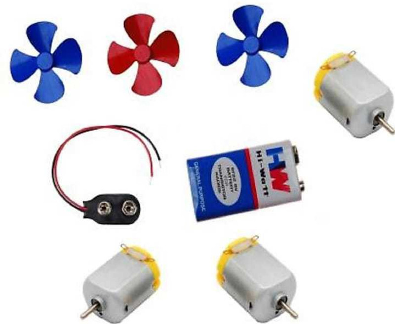 VITSZEE Standard Quality science project working model kit for students| for School-College| Educational DIY Kit | Science Experiment | Physics Practical | Fun Innovation | Learning Educational Stem| Fun-Magic Learning |Science Fair | Model | Tinkering Lab| Activity | Electronic Hobby Kit | 3PCS Fan