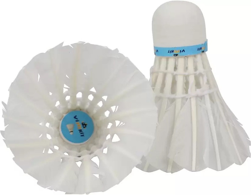 clark fun town feather shuttle pack of 10 Feather Shuttle - White(Medium, 77, Pack of 10)