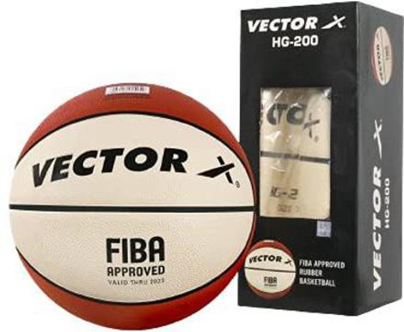 VECTOR X HG-200 Professional Basketball Men's Ball Without Air Pump Basketball - Size: 7(Standard, Pack of 1, Multicolor)