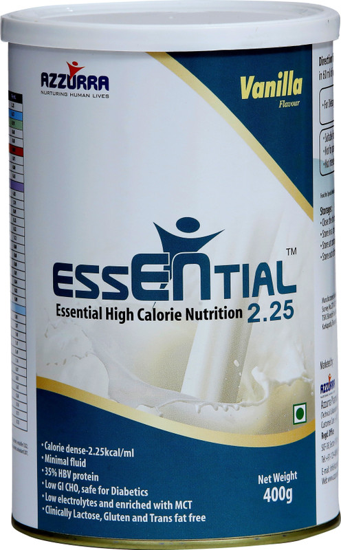 Azzurra Nurturing Human Lives ESSENTIAL 2.25 1KG Whey Protein(1 kg, Vanilla)