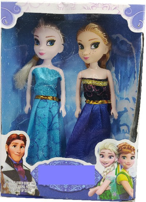 FLYmart High Quality Superfine snow character Doll Set | snow character Dolls | Best Doll Set for Kids |(Multicolor)