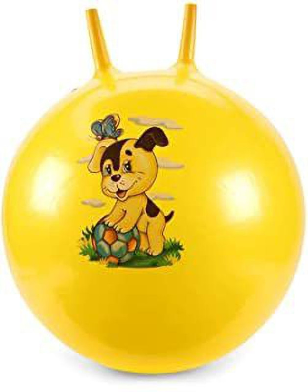 Shyam Creation Jumping Ball (small size) for Kids Ages 2-14 Year Hop-Pity Hop Ball, Hopping Ball, Bouncy Ball with Handles, Sit & Bounce, Kangaroo Bouncer(Multicolor)