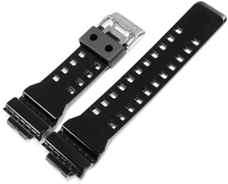 DBLACK [CDS3]CASIO Strap Band for Men's G-SHOCK GD-120, GA-100, GA-110, GA-100C 16 mm Resin Watch Strap(Black)