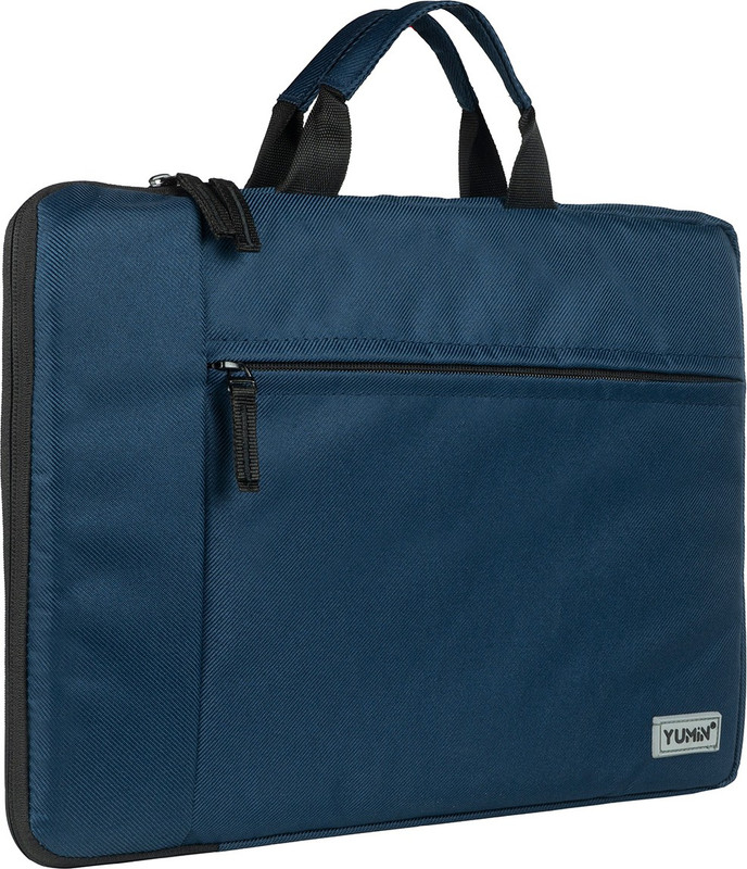 Yumin 15.6 Inch Laptop Sleeve Slip Case Cover Bag Waterproof With Handle (YS11) Laptop Bag(Blue)