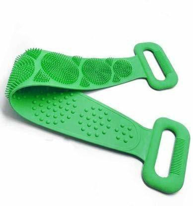AddIntoCart Silicone Bath Body Brush Back Scrubber 70cm Large(Multicolor)