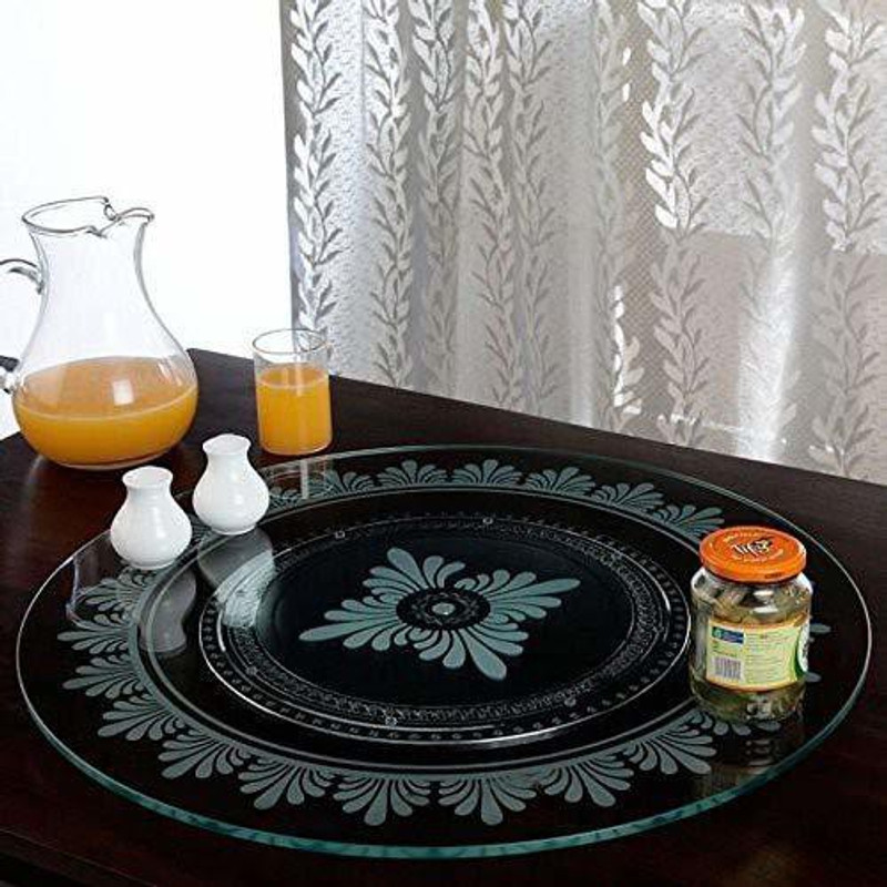AppEasy Set Of 1 Pcs Lazy Susan Mirror Trivet(Pack of 1)