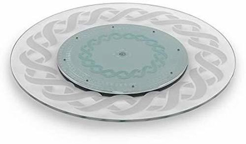 Easyroot Revolving Serving Tray for Dining Table-Orignal Clear Trivet(Pack of 1)